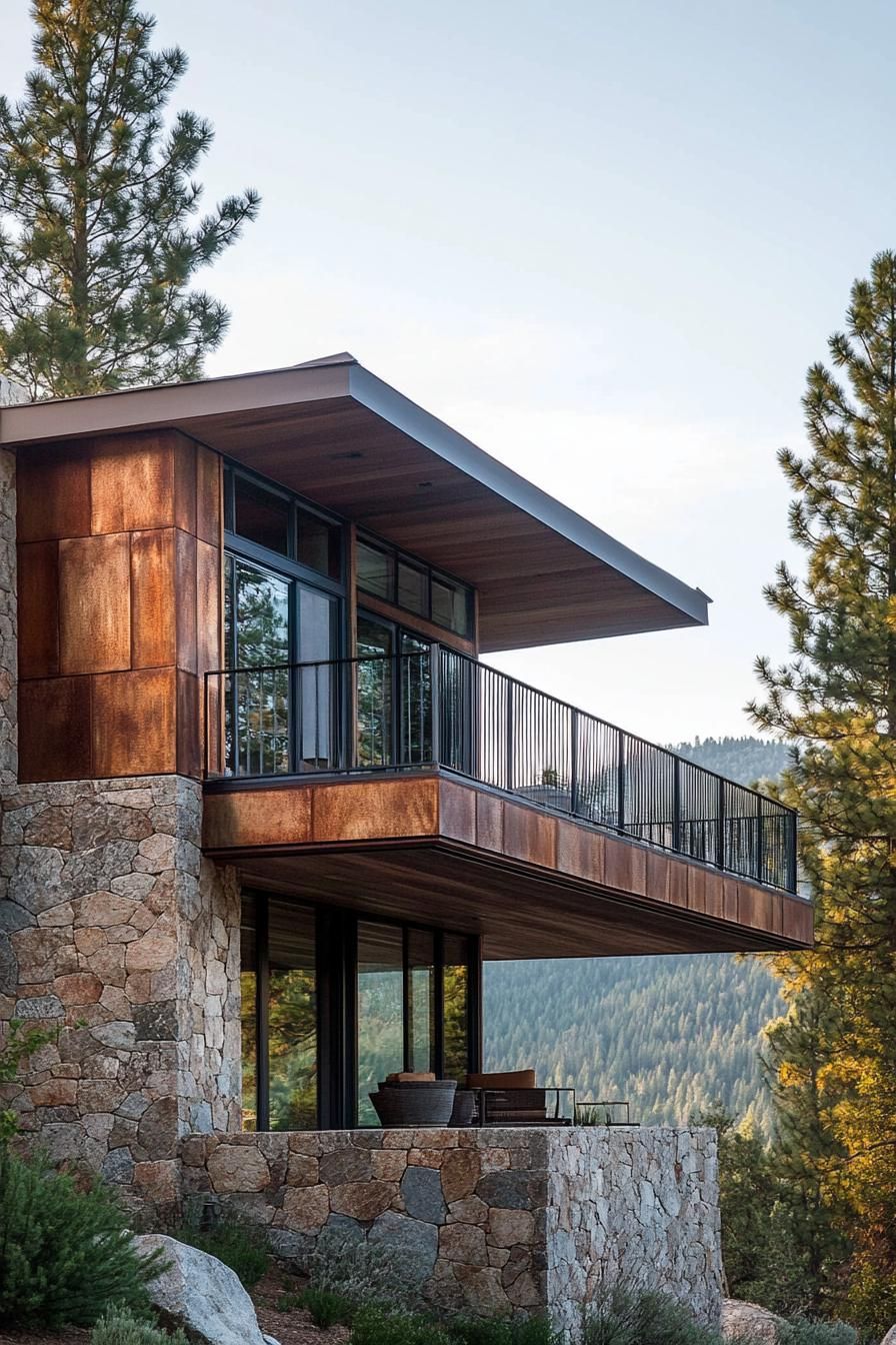 Stone, Wood, and Metal Panel Combinations - photo 2
