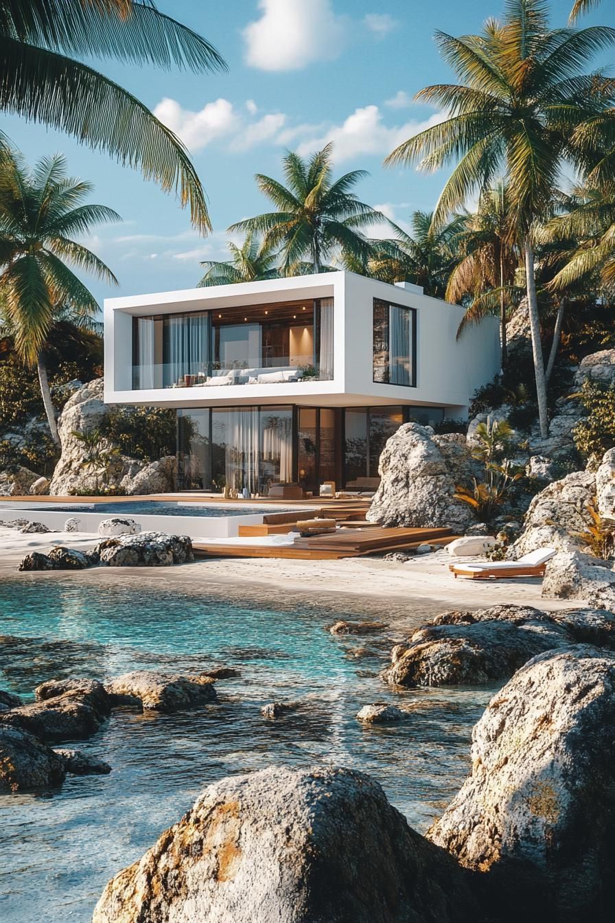 A Sleek, Modern Take On Seaside Living
