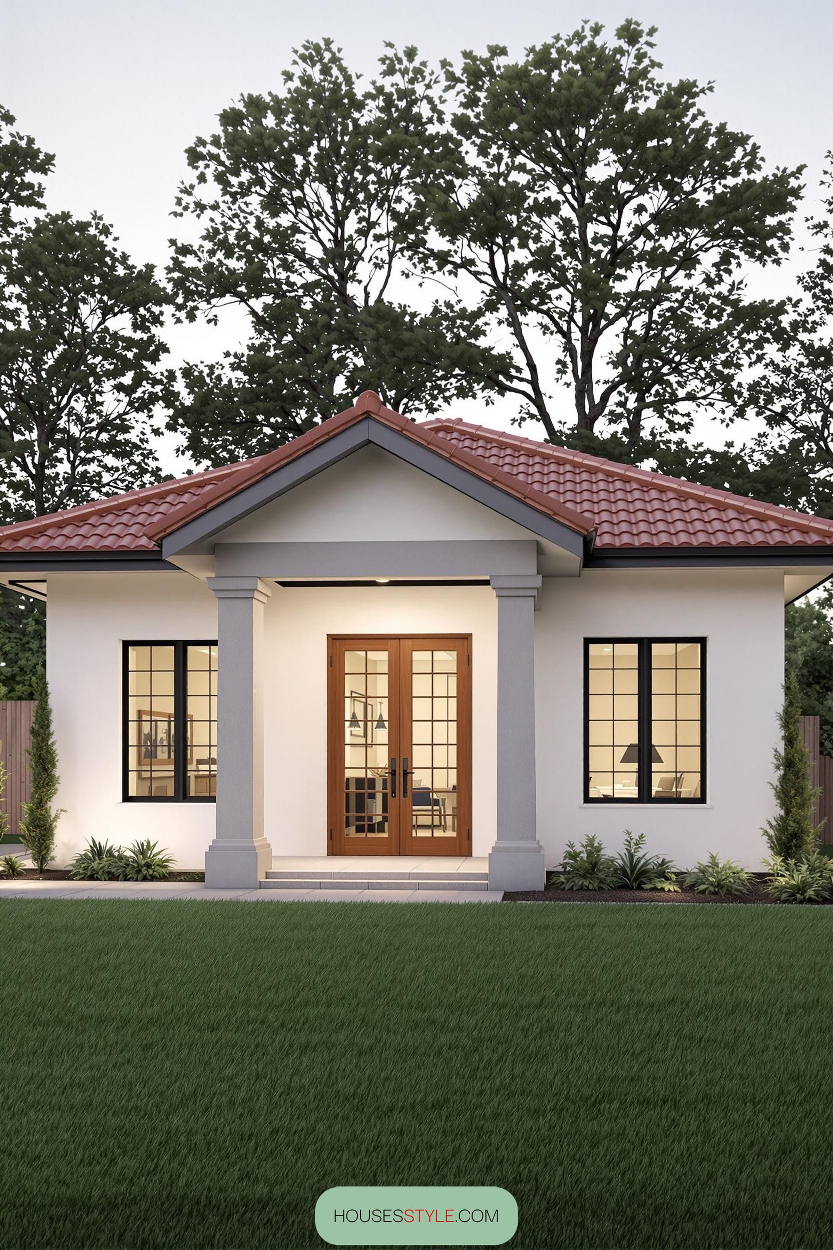 An Elegant and Simple Bungalow Retreat