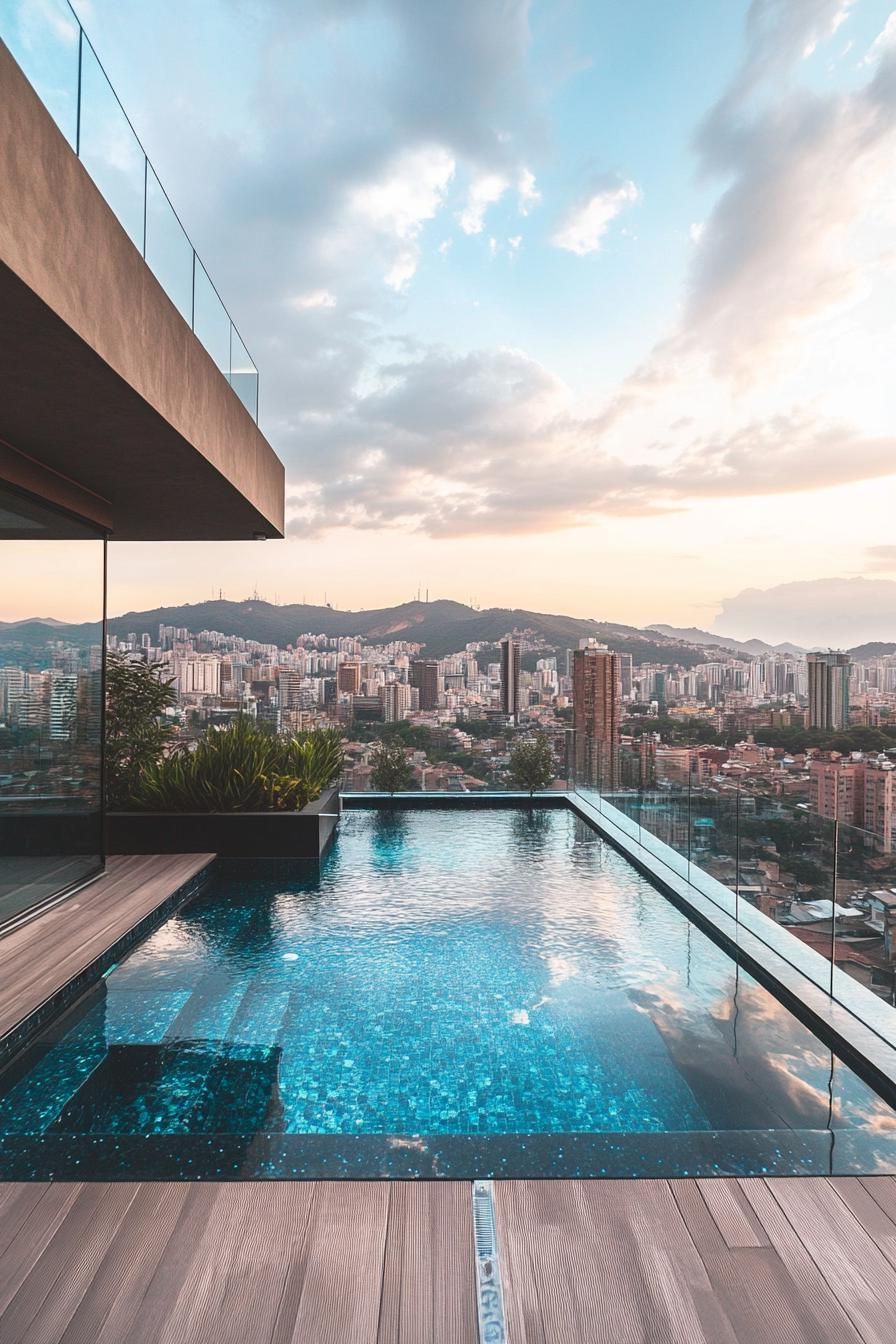 Rooftop Pool Enclosed in Glass - photo 4