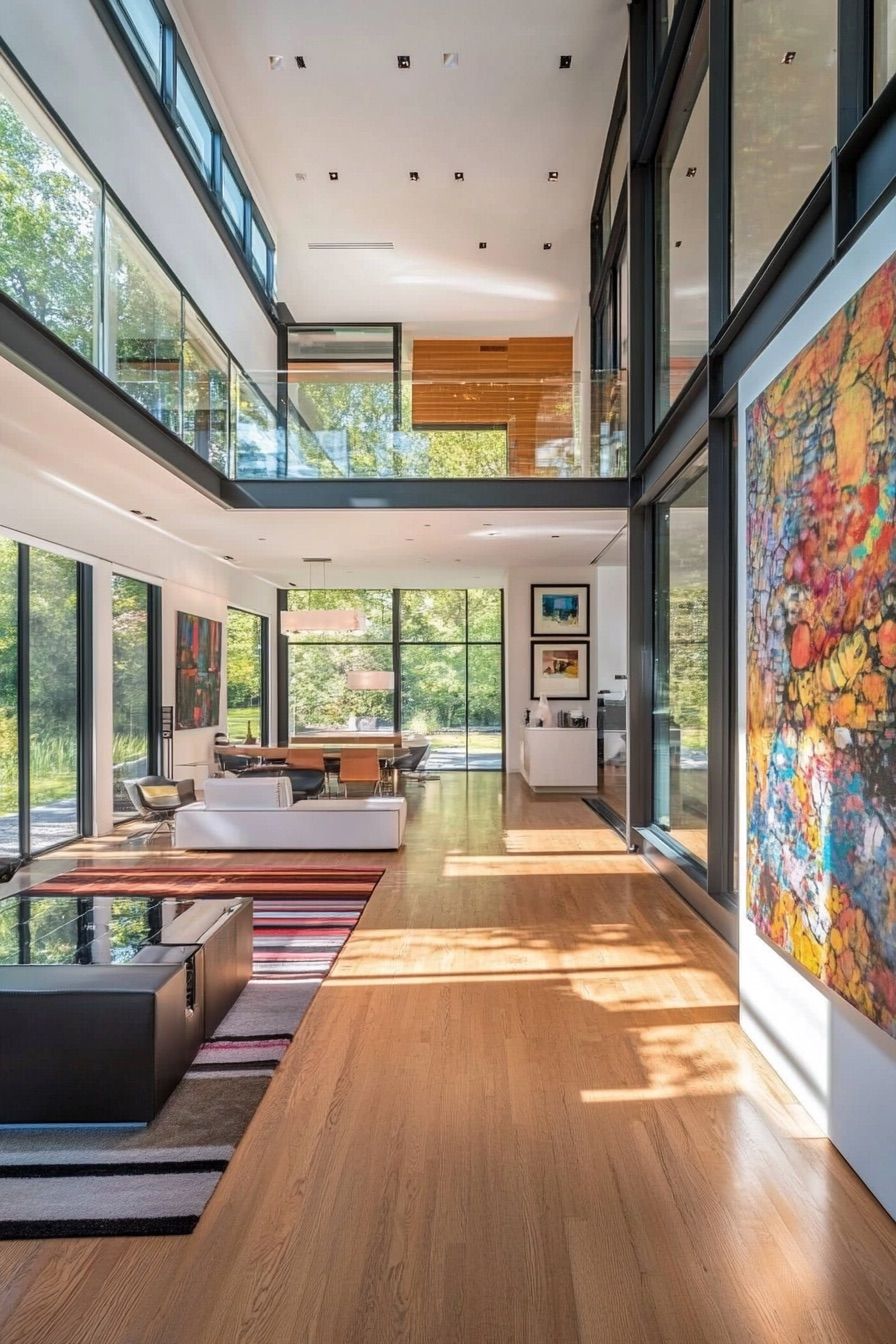Atrium Space for Art Display