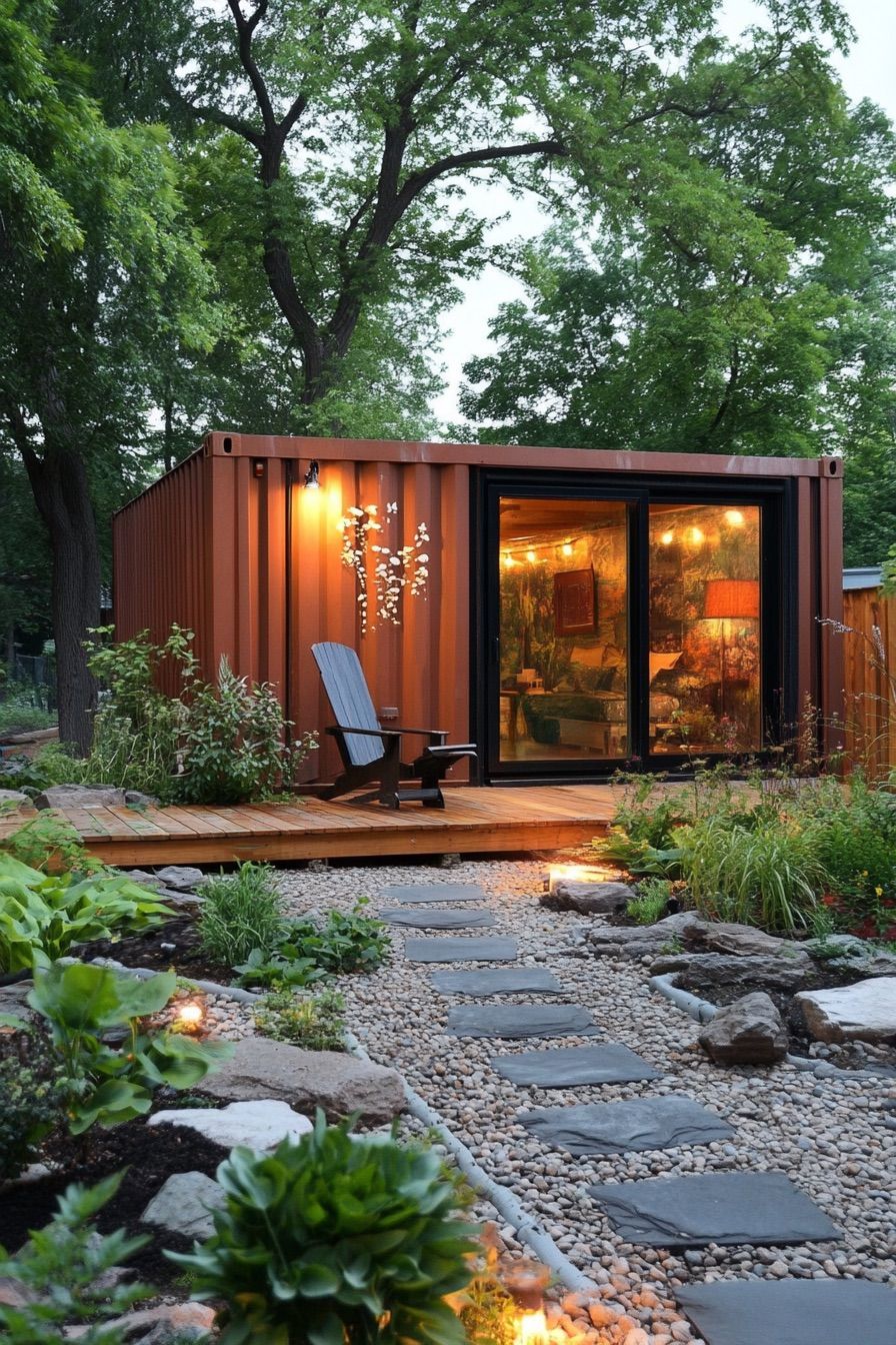 Zen Garden Container Retreat - photo 2