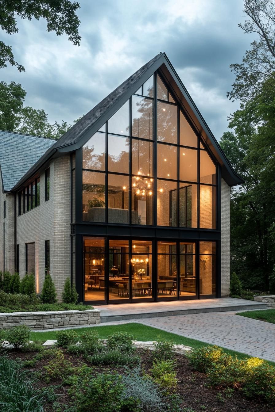 3. Modern Atrium House - photo 4