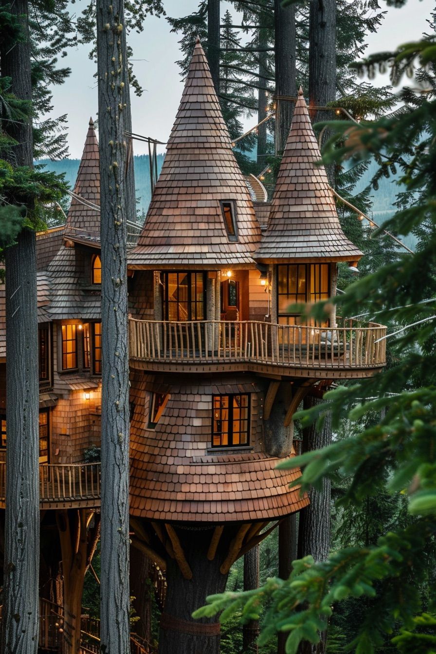 Elevated Treehouse Mansion - photo 3