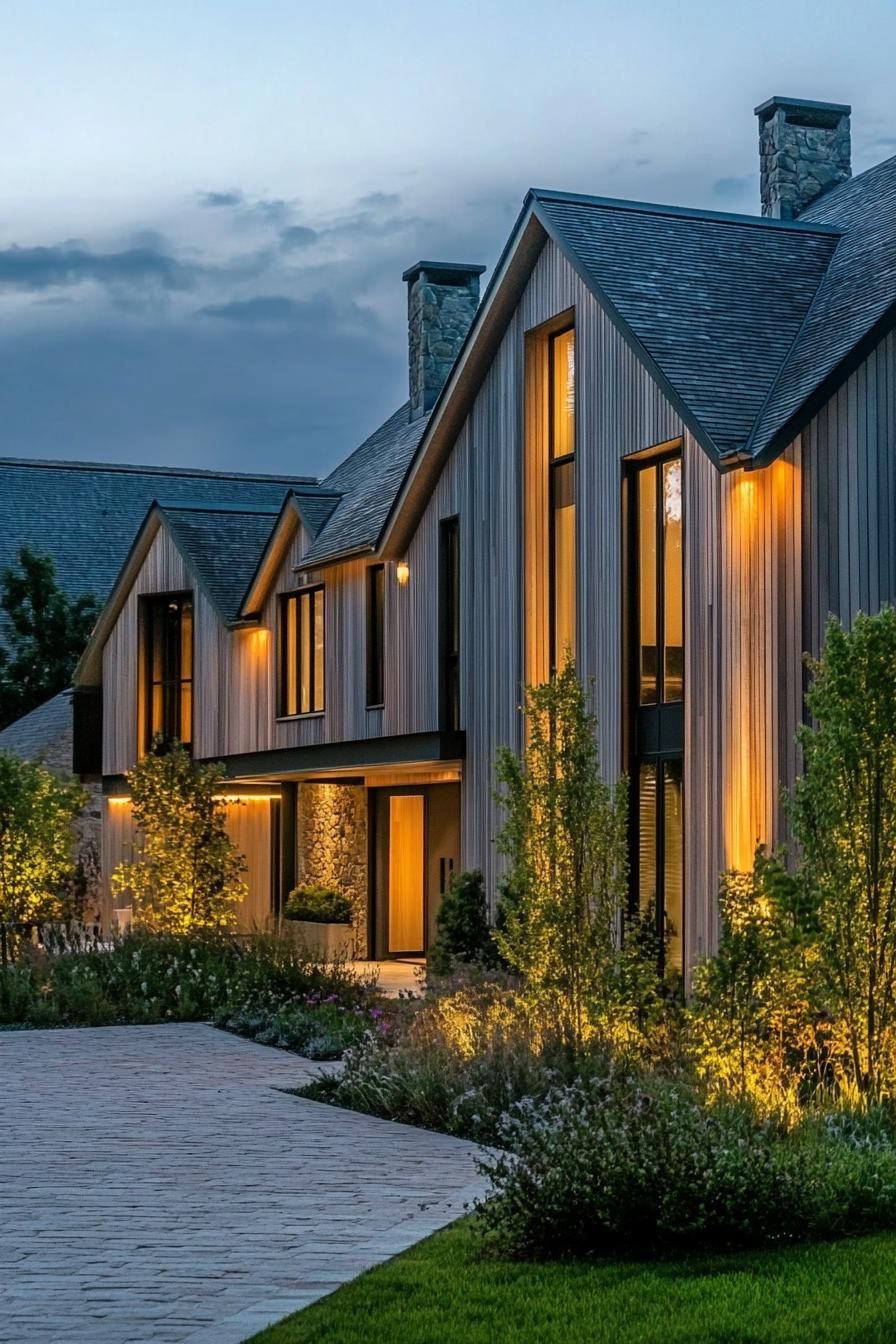 Wood Slat Exteriors With Built-In Lighting - photo 4