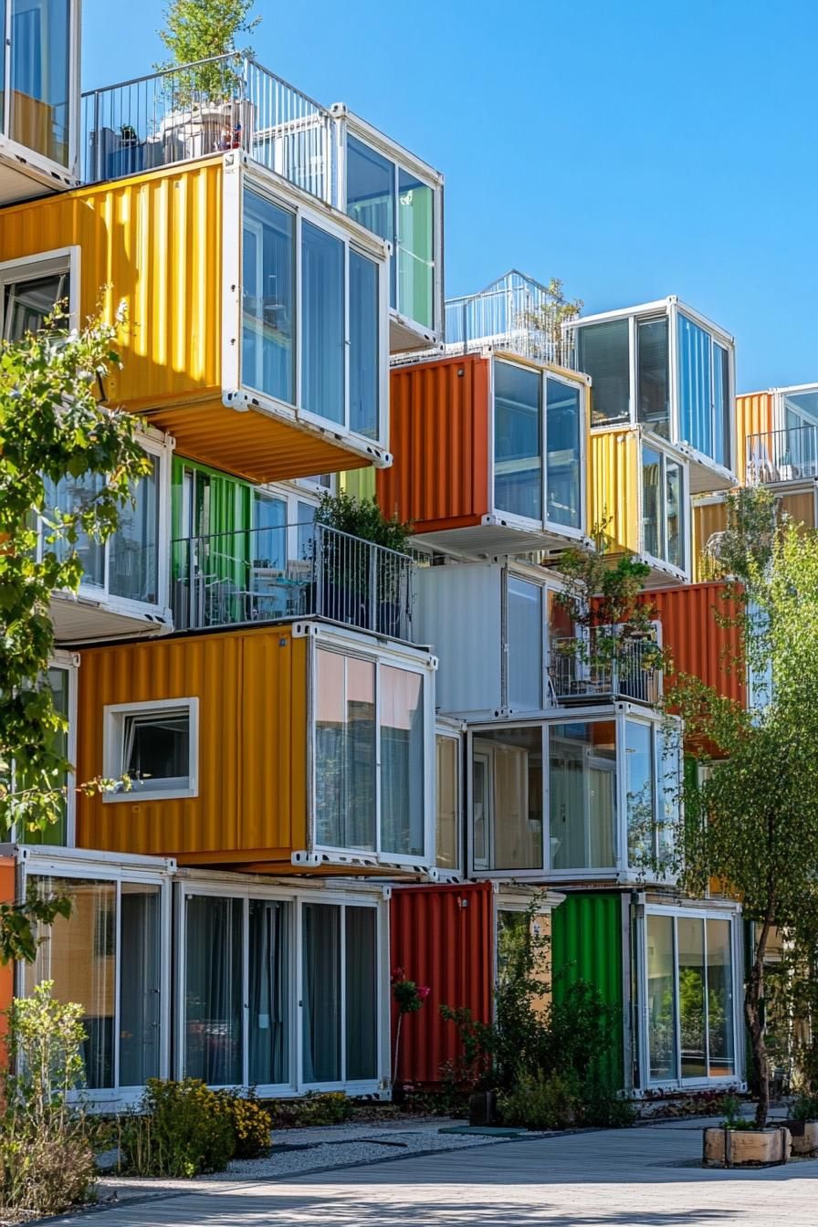 A Colorful Stack of Container Innovation