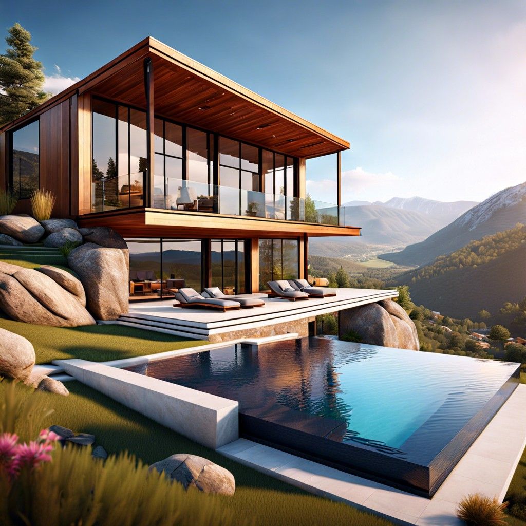 Pools Designed With an Infinity Edge