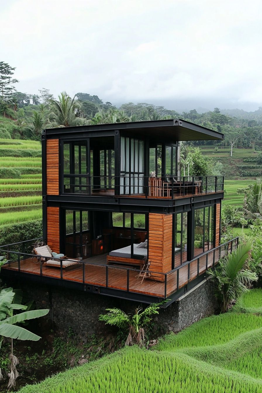 Tropical Island Container Getaway