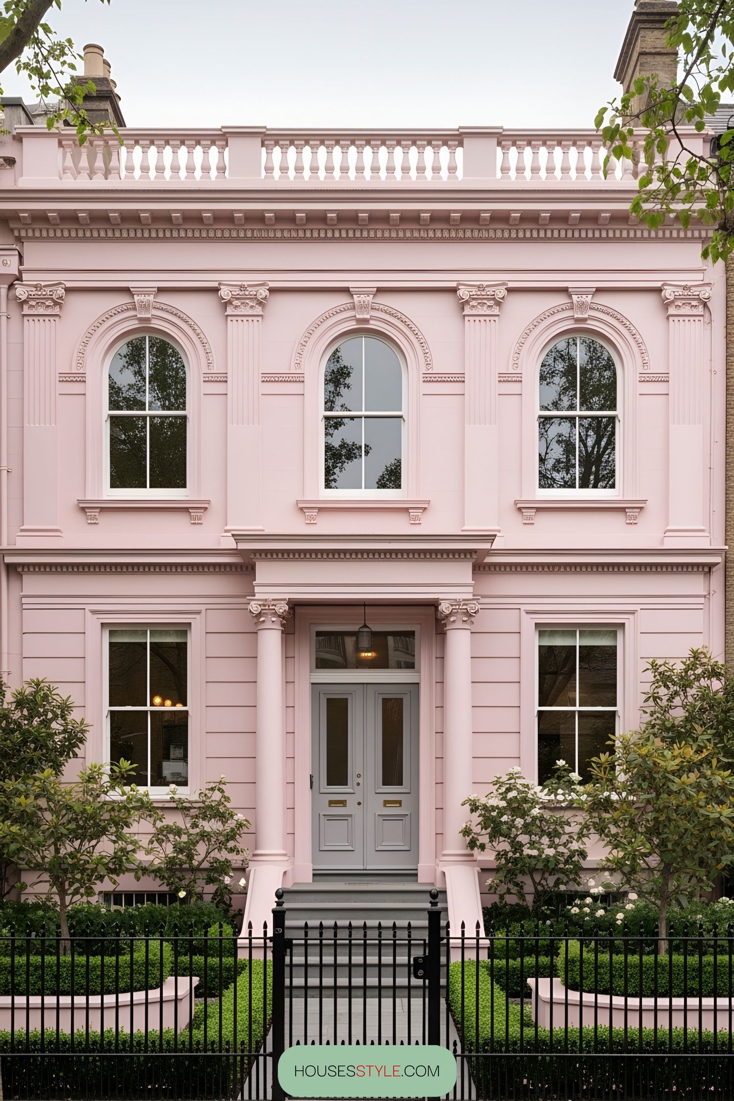 A Bubblegum-Colored Home Sweet Home