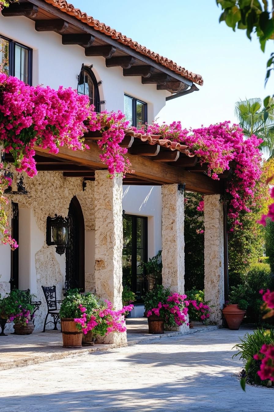Mediterranean Pergola Over the Patio - photo 4
