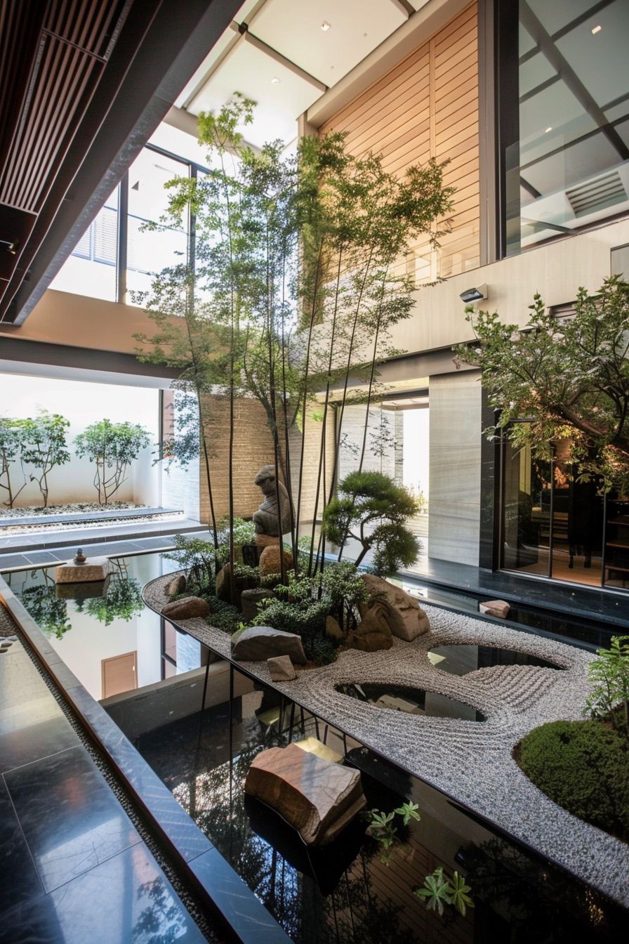 Zen Gardens for a Minimalist Courtyard - photo 4