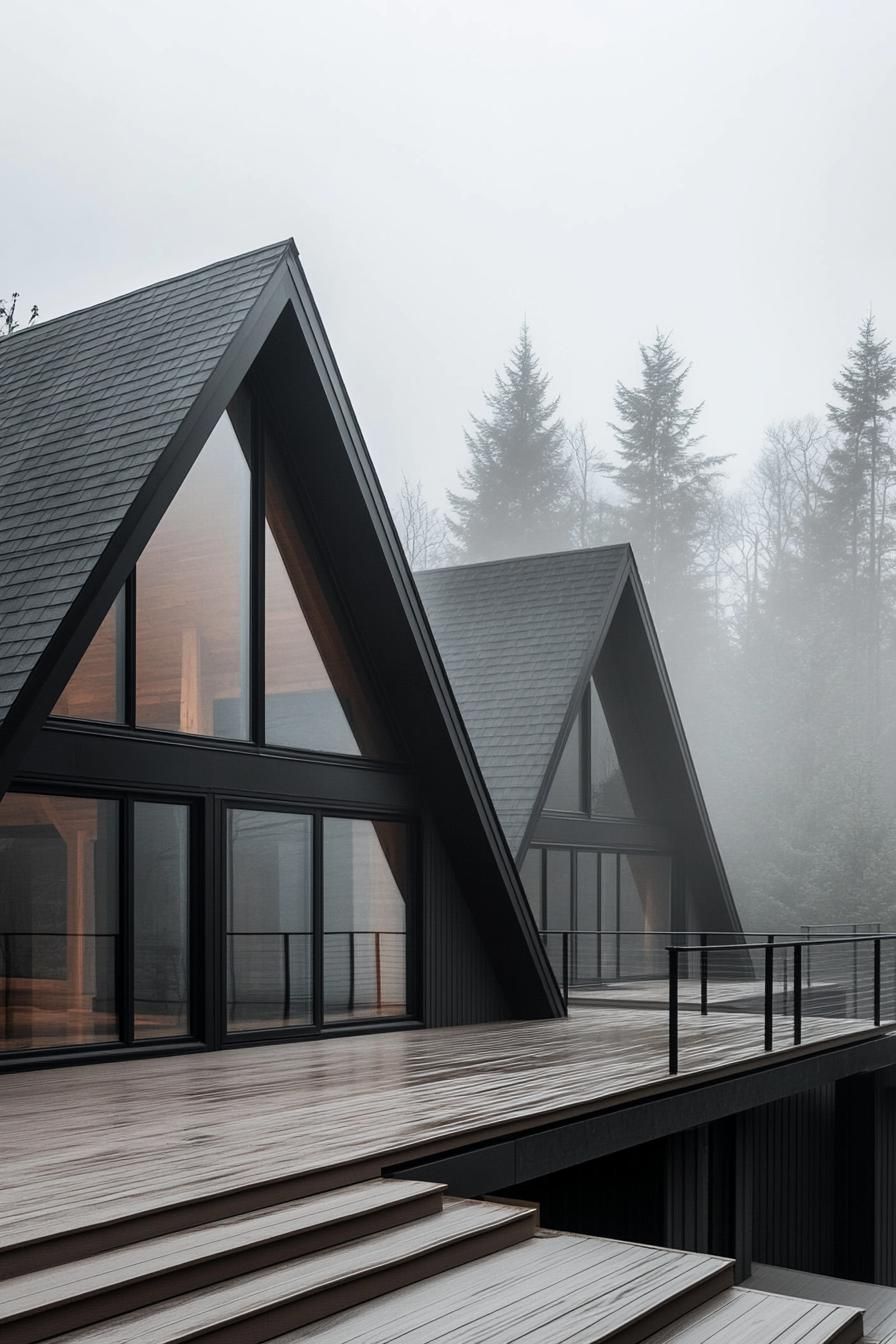 Twin A-frame Structure Design - photo 4