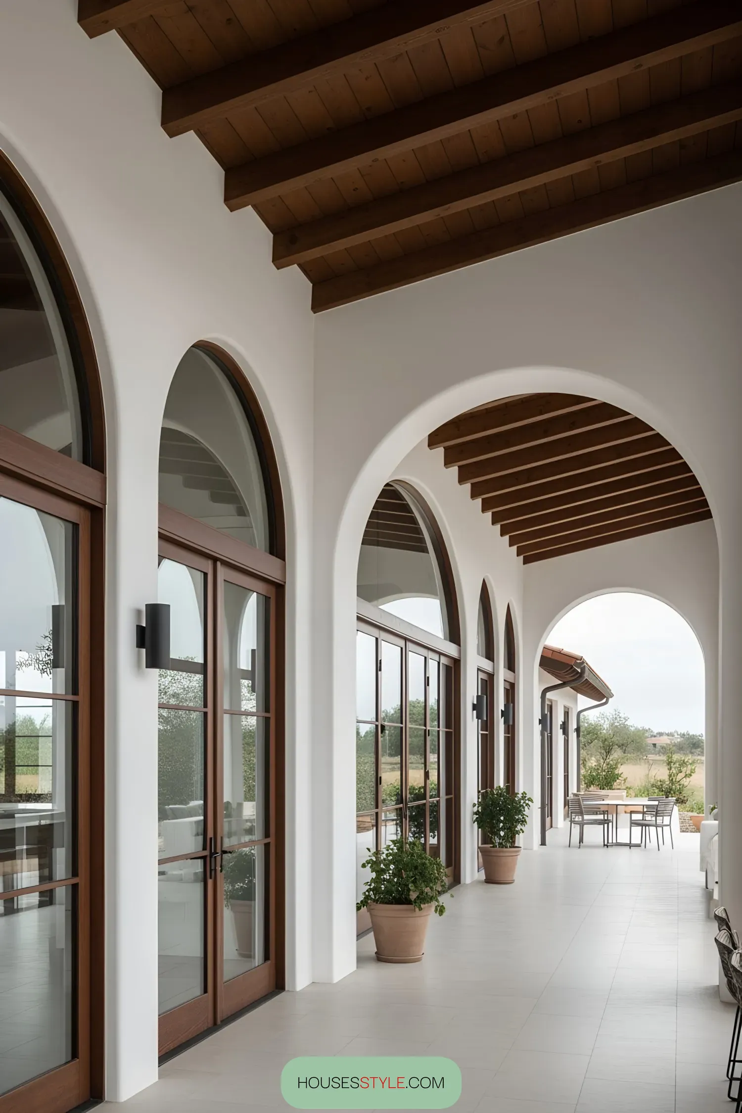 Arched Doorways and Quiet Charm