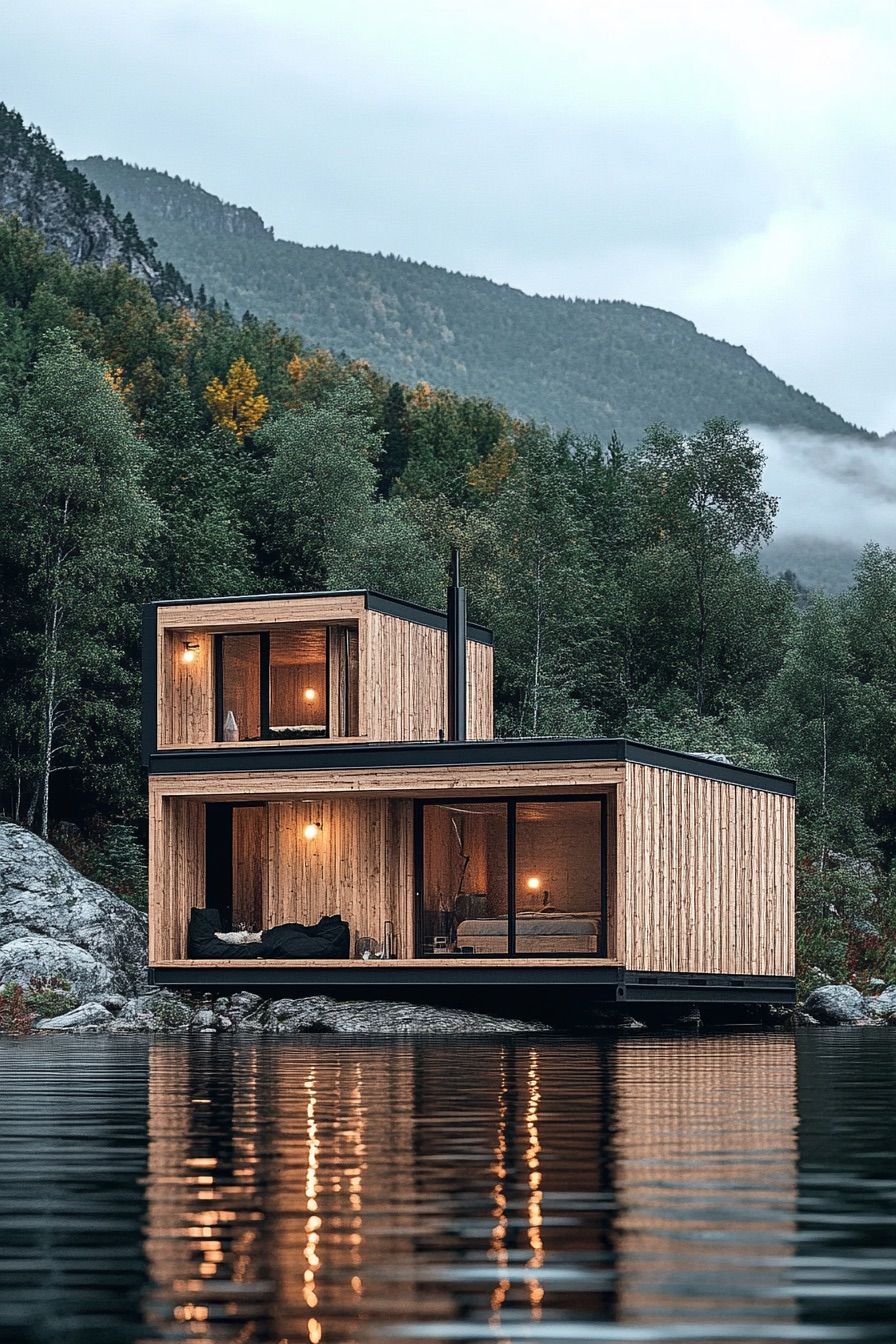 Floating Water Container Cabin - photo 3