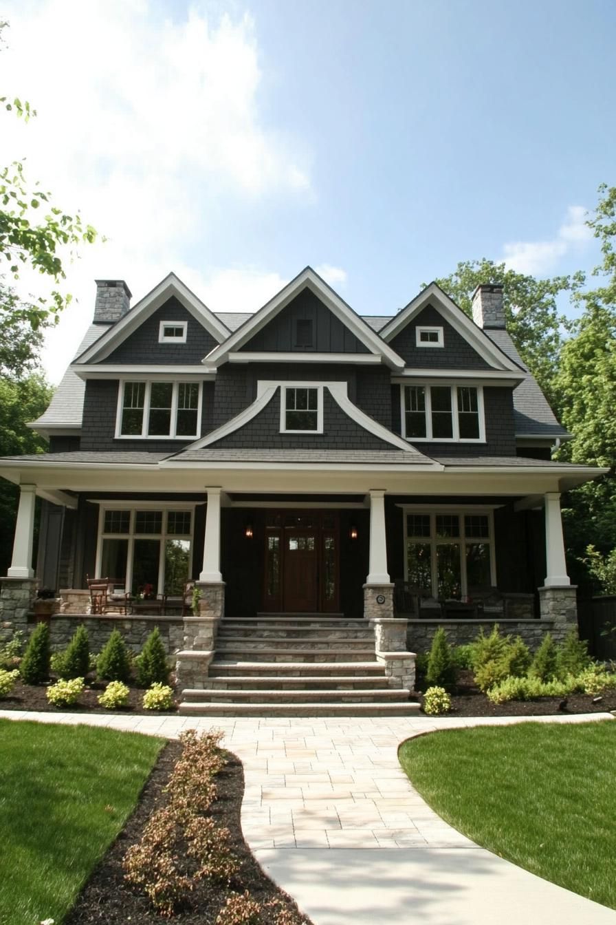 31 Lovable Craftsman Houses and Their Exterior Designs - photo 16