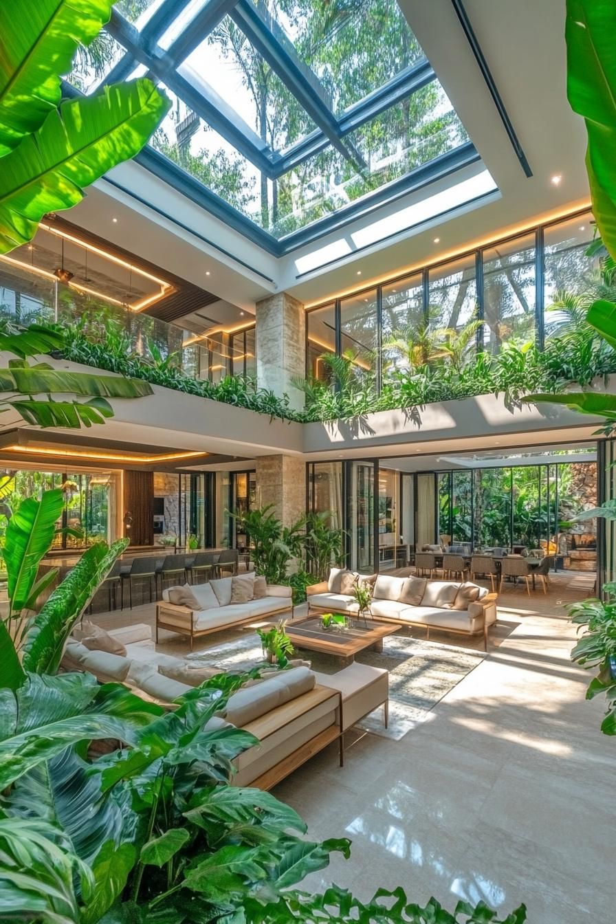 Chic Courtyard for Plant Lovers