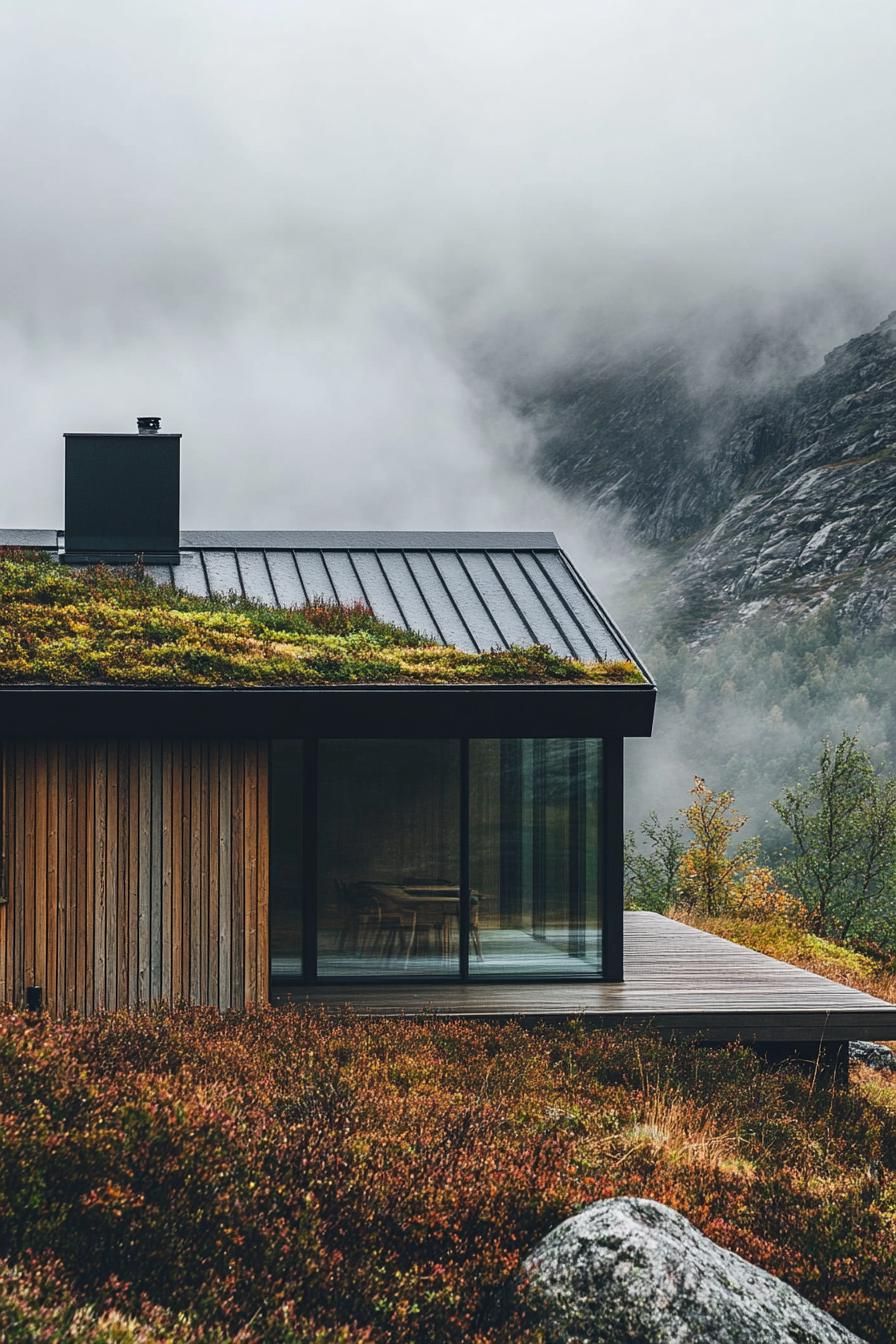Blending Zinc Roofing With Green Roofs