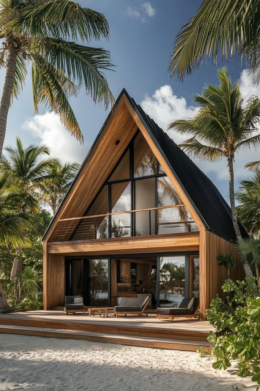 A Tiny Beach House With A Sweeping View