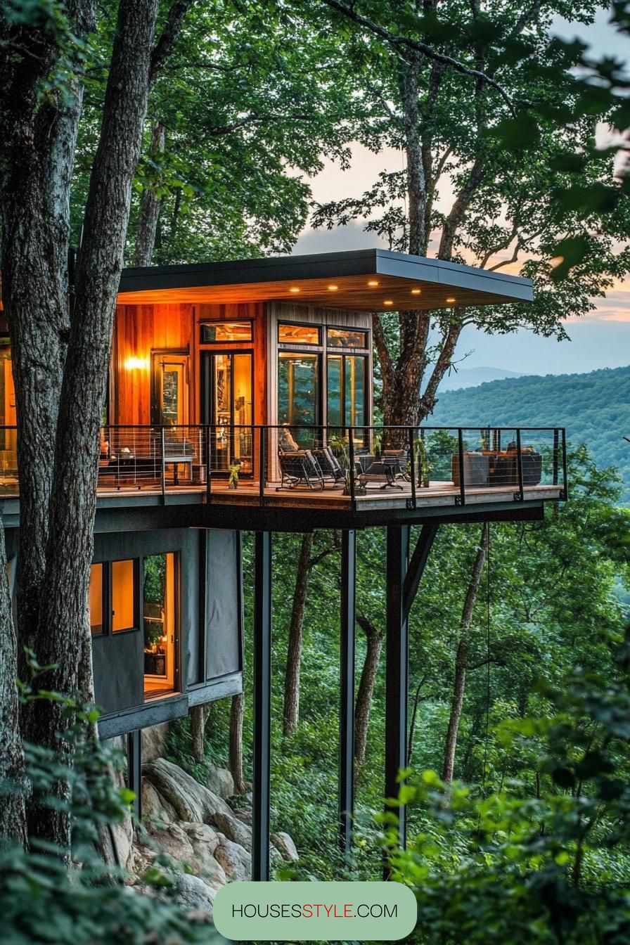 Eco-friendly Tiny House On Stilts - photo 3