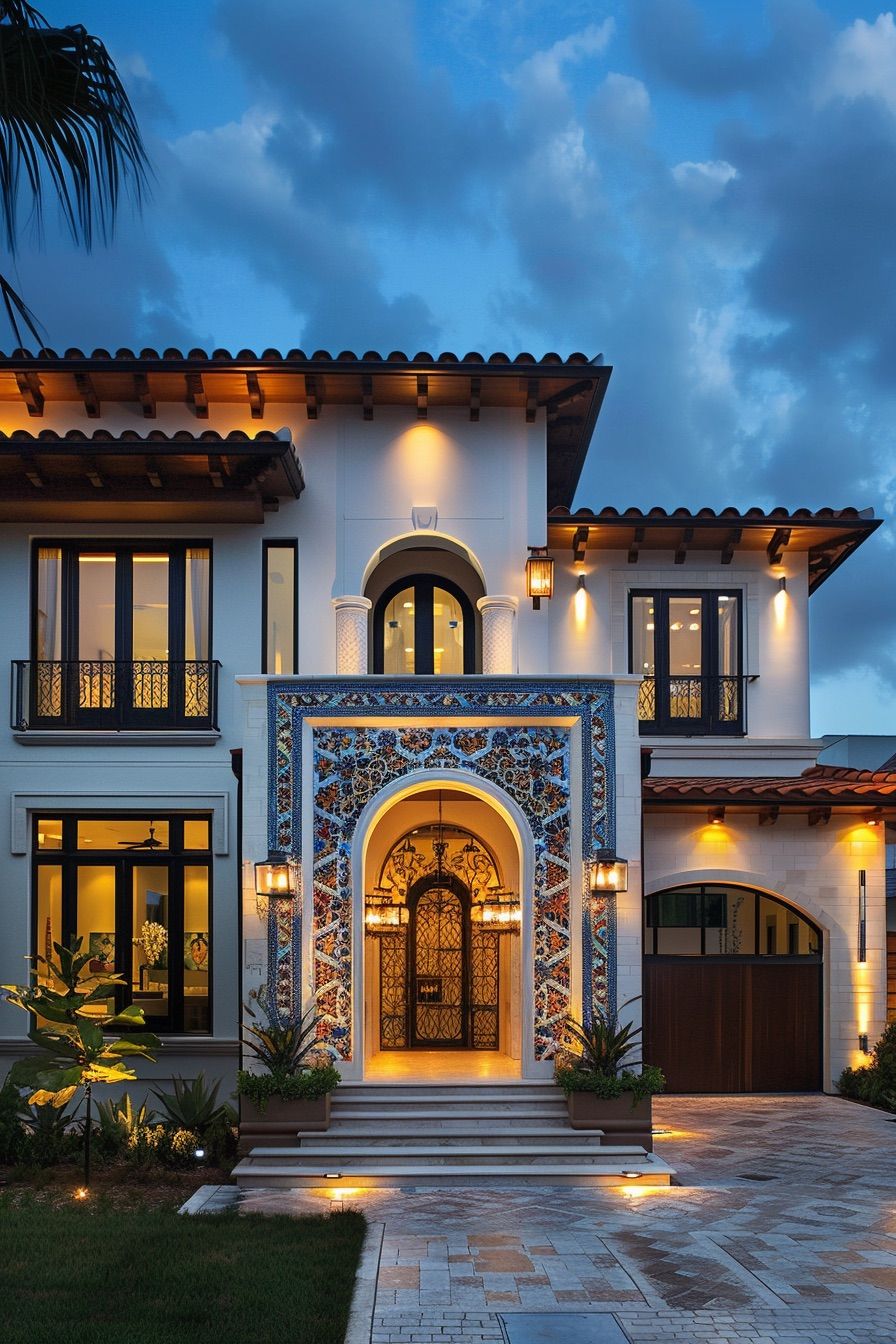 Adding Mosaic Tile Details