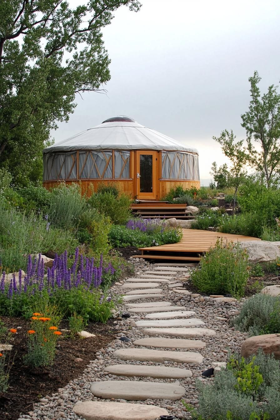 Yurts Set Within Permaculture Landscapes - photo 2