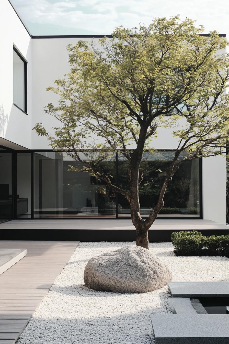 Peaceful Minimalist Zen Gardens - photo 2