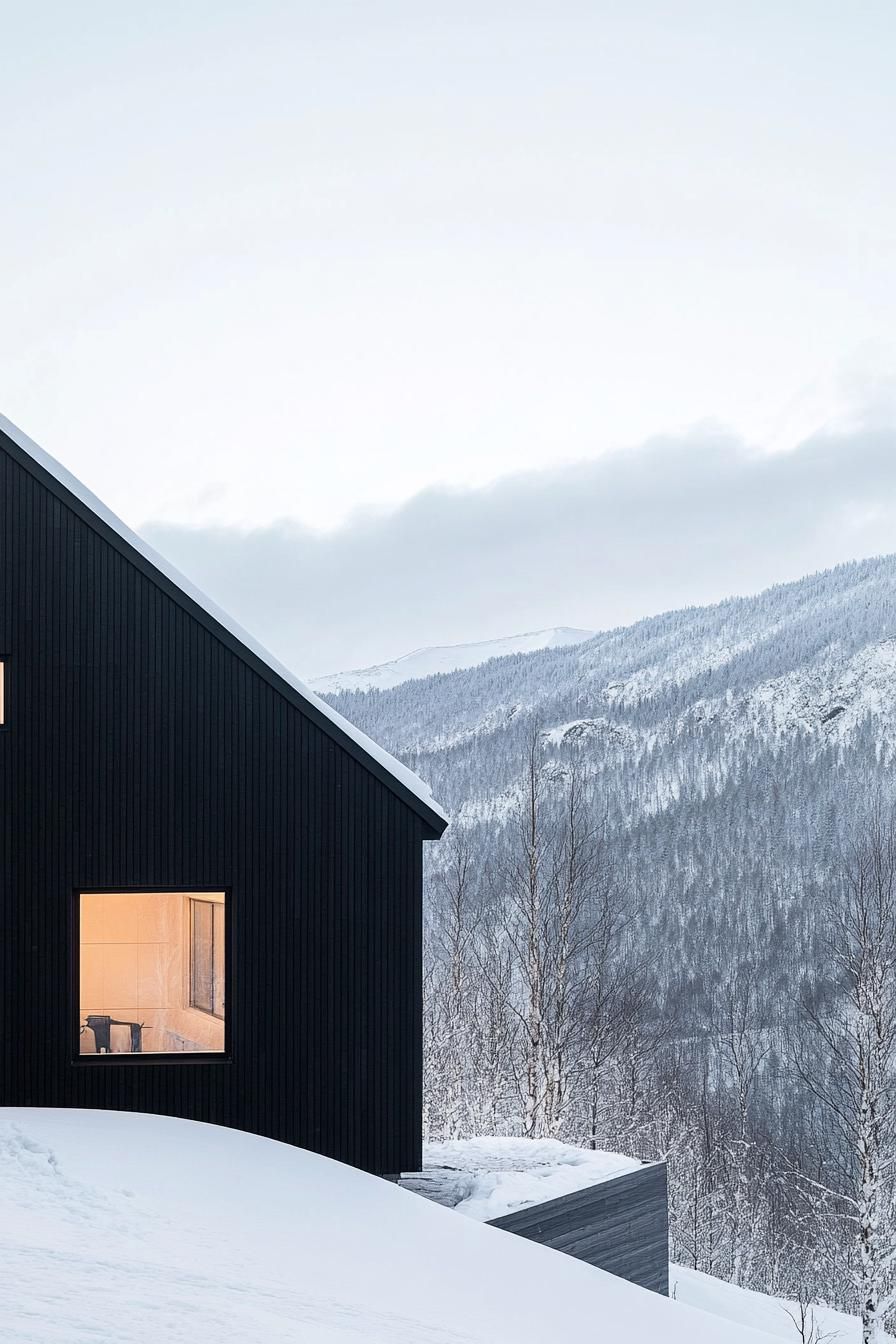 3) Two-story House in Blackened Cedar - photo 3