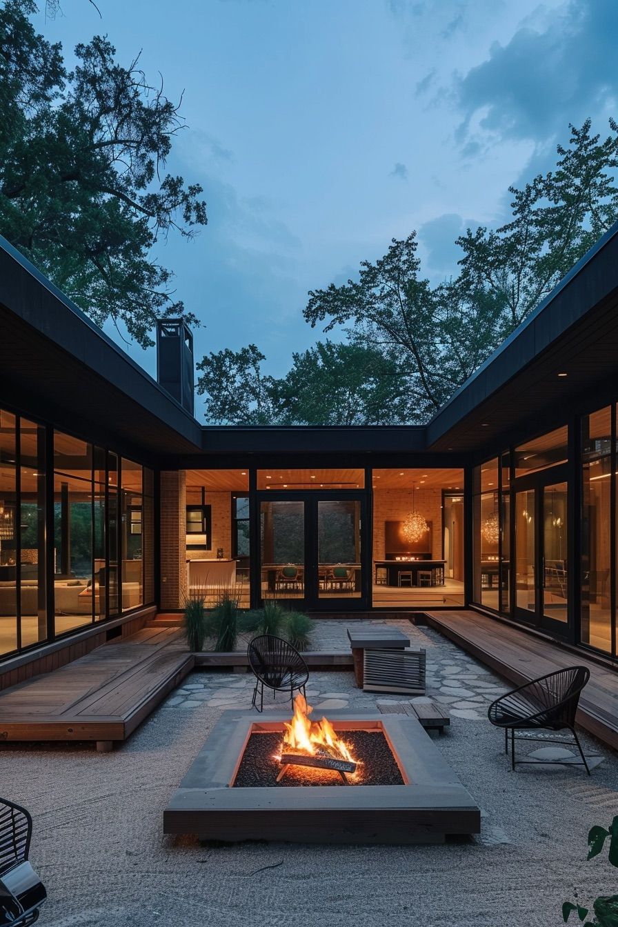 Fire Pits for Outdoor Courtyard Space - photo 2