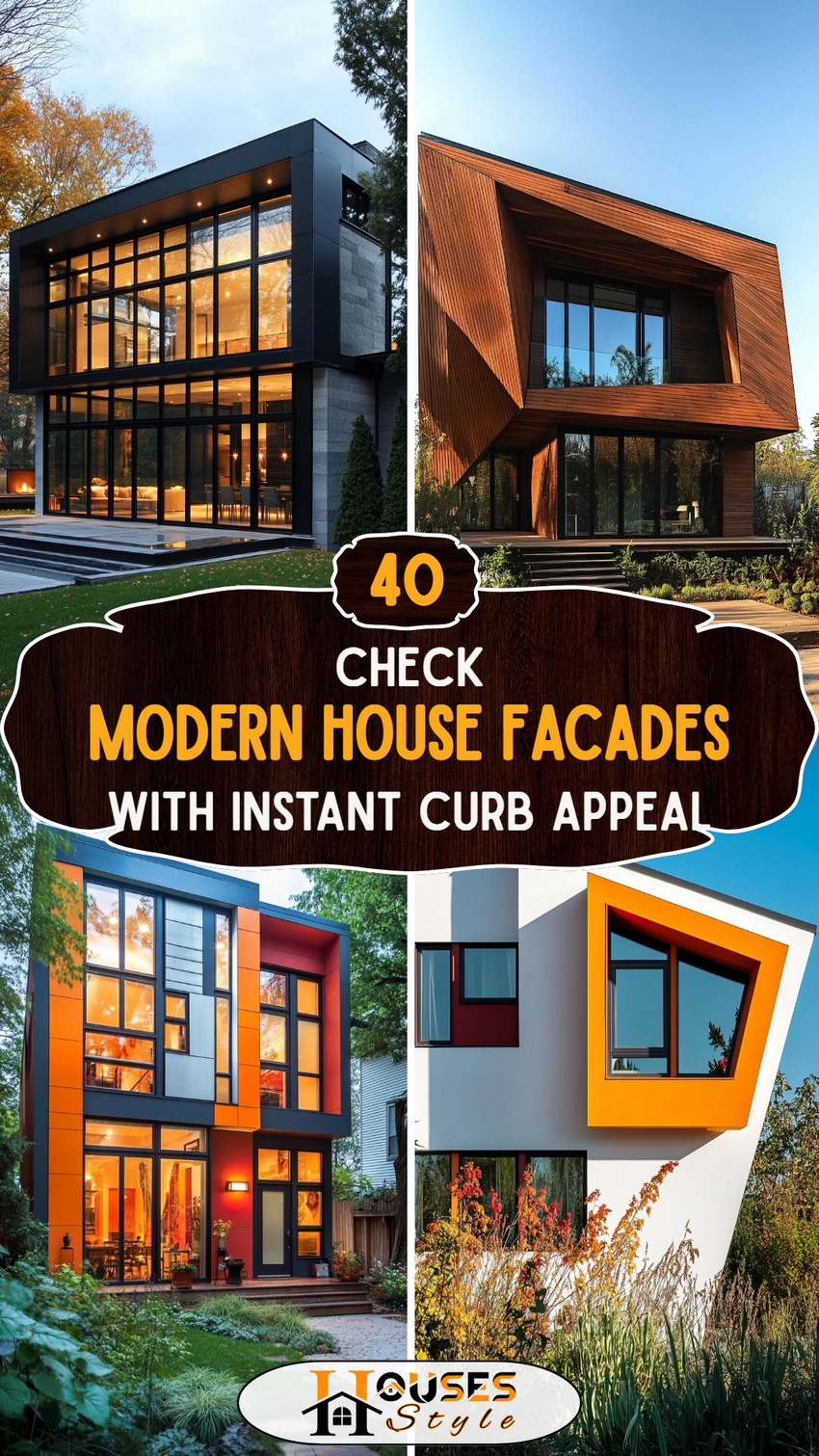 40 Modern House Facades With Instant Curb Appeal