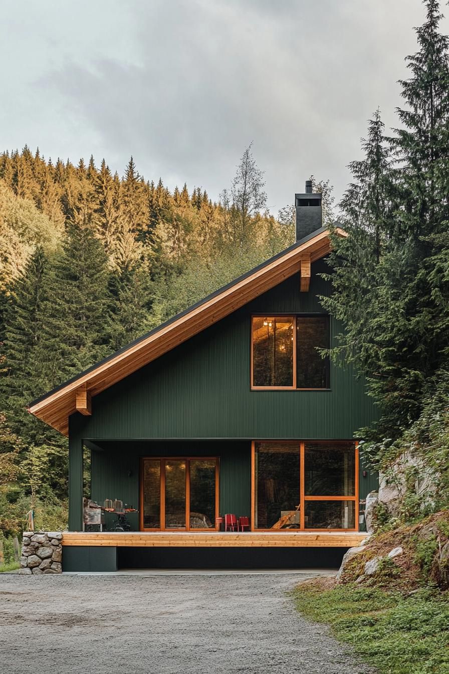 Rustic Chalets With Exposed Wood Beams - photo 2