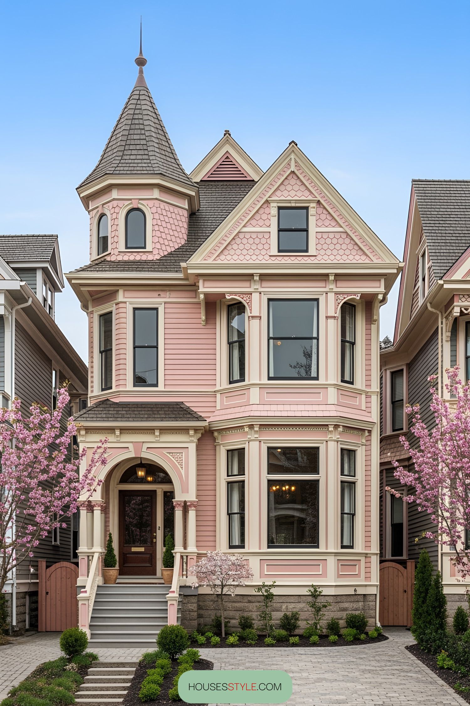 A Gingerbread Mansion Full of Charm