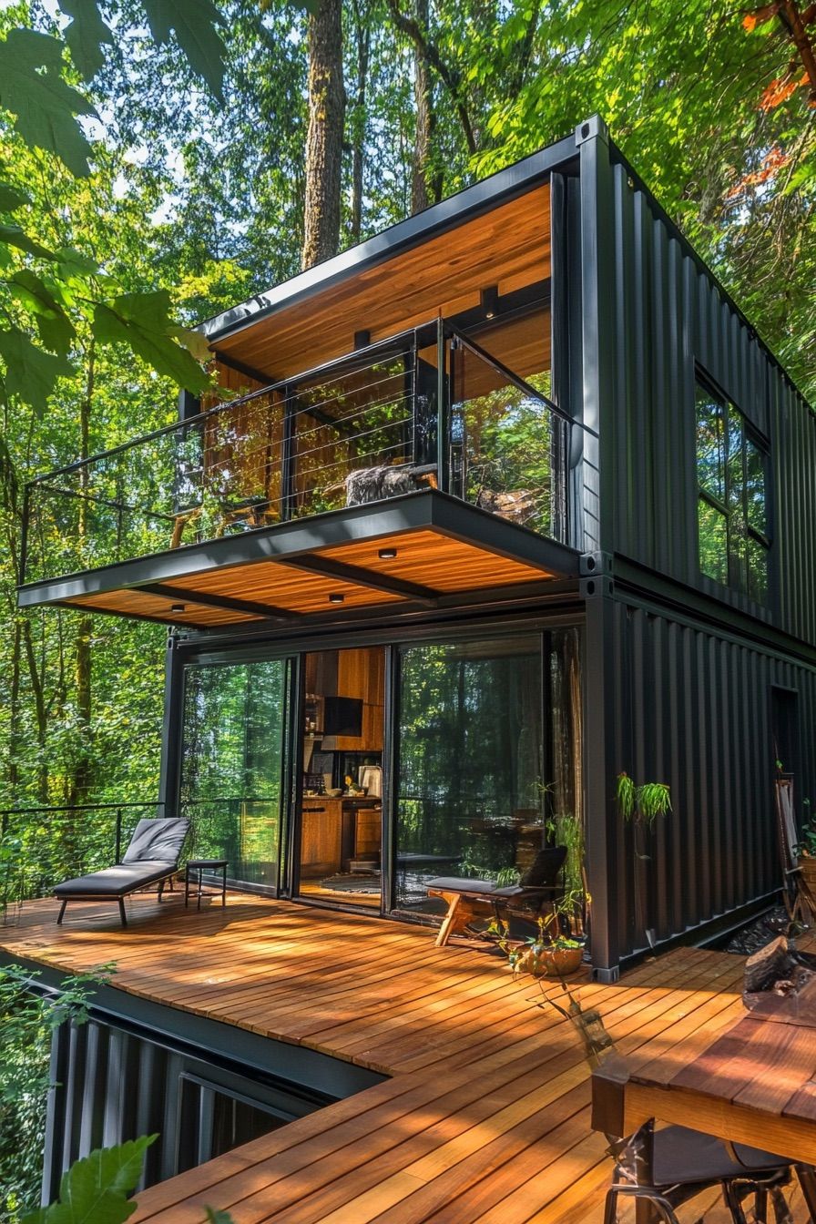 Container Home With Outdoor Deck - photo 3