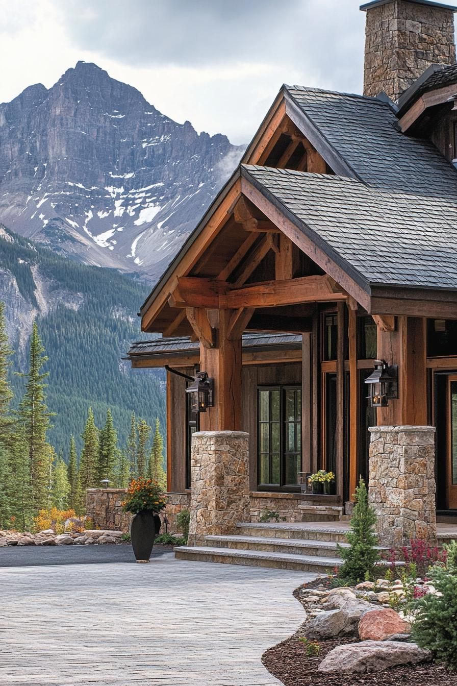A Rustic Retreat Among the Peaks