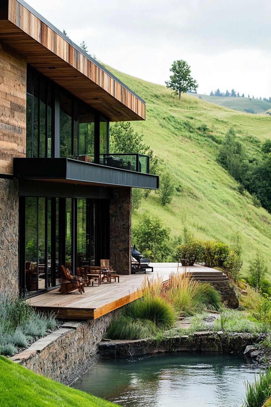 Reclaimed Wood Paired With Metal Details - photo 2