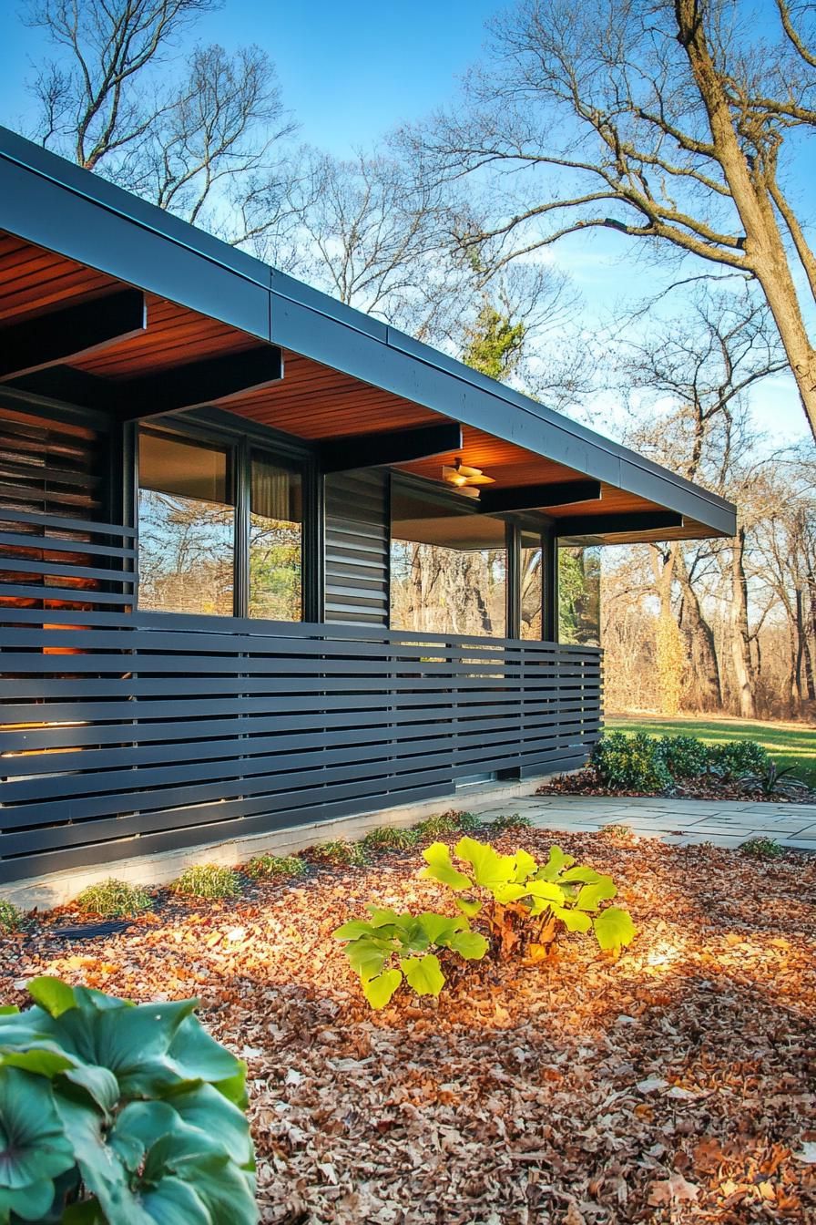 Horizontal Plank Wood Siding