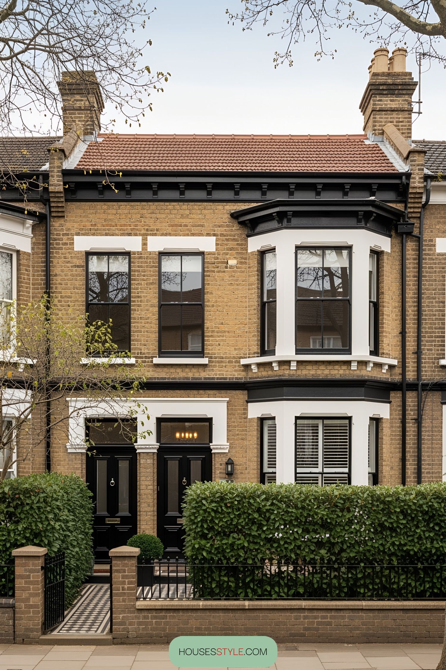 Handsome Brickwork on a Victorian Terrace