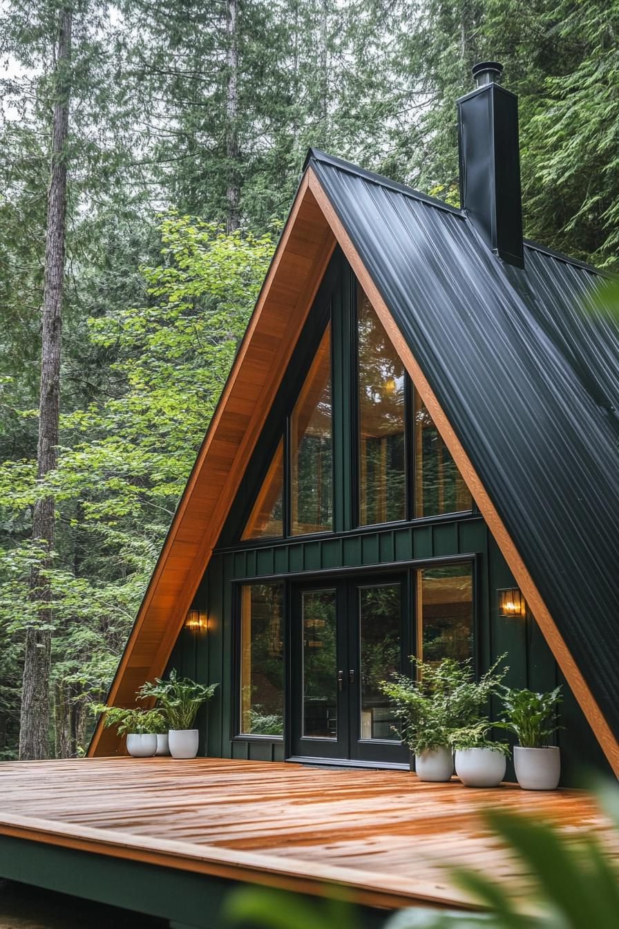 Dark Green Exterior Siding Style - photo 2