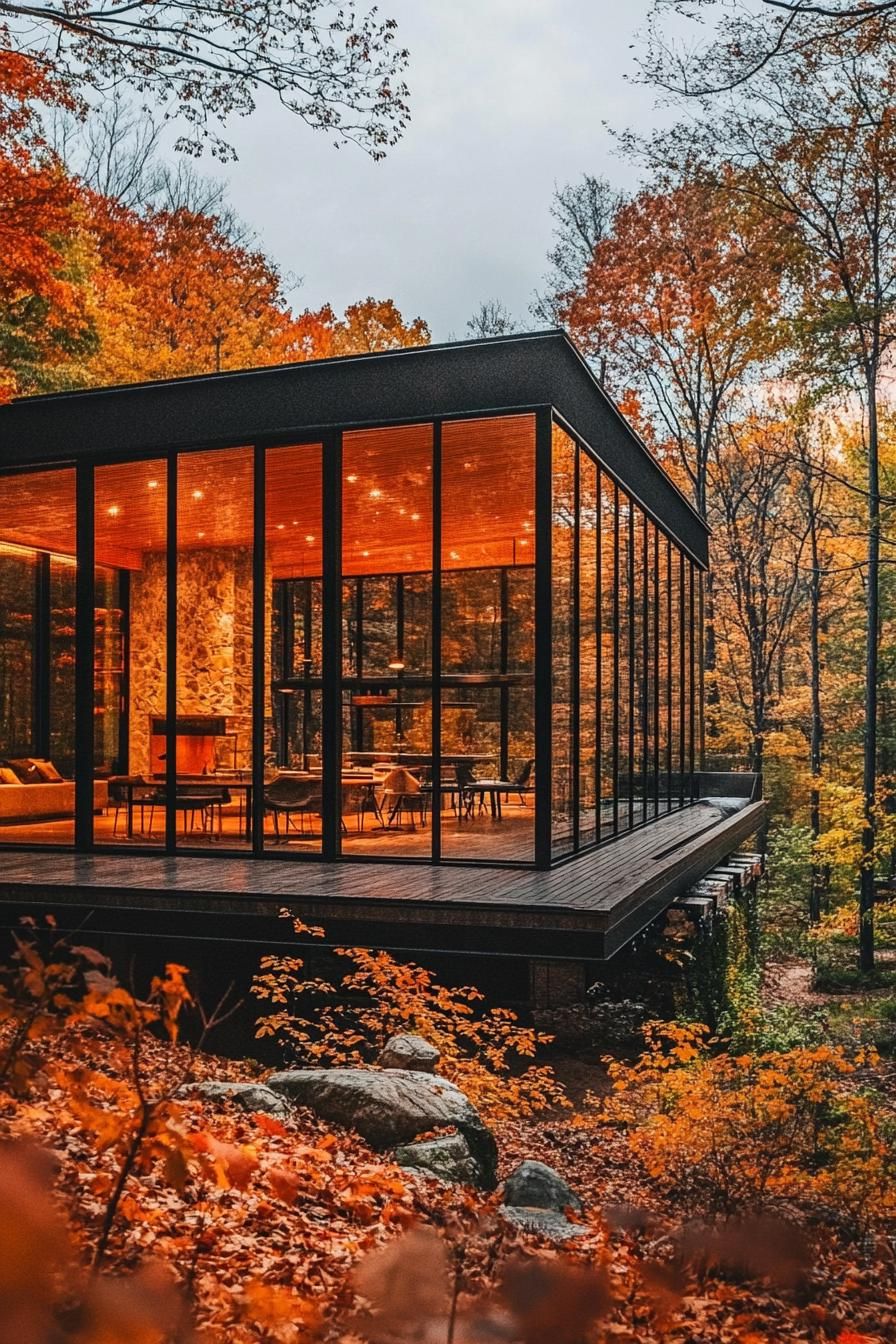 Glass-Walled Eco-Friendly Lodge - photo 4