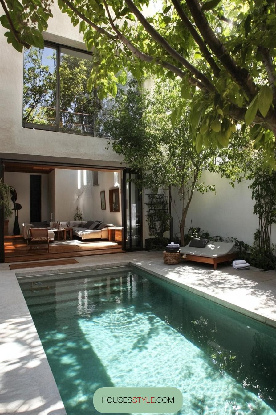 Plunge Pool in a Courtyard - photo 3