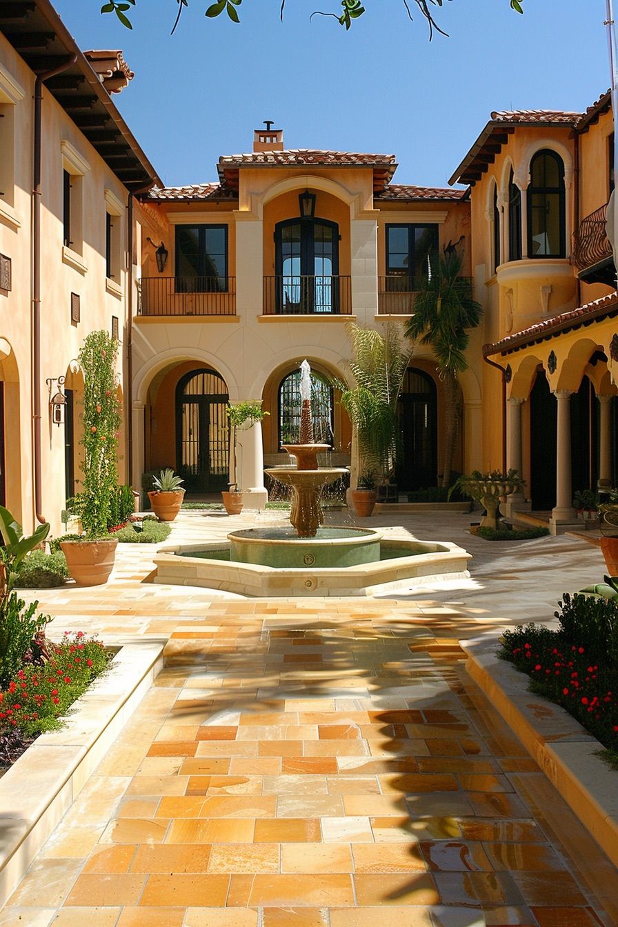 Secluded Courtyards With Fountains - photo 3