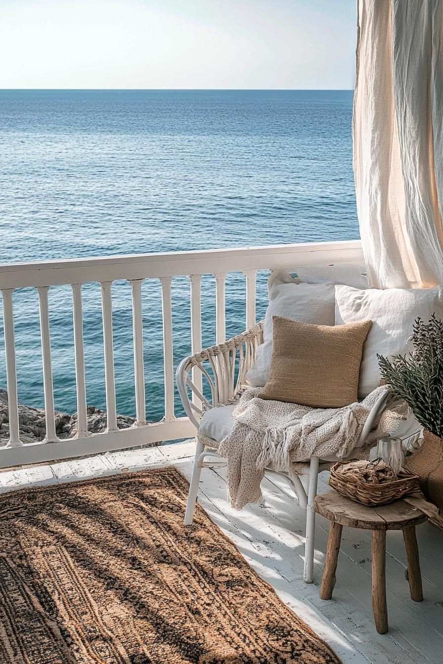 A Snug Nook Facing The Ocean