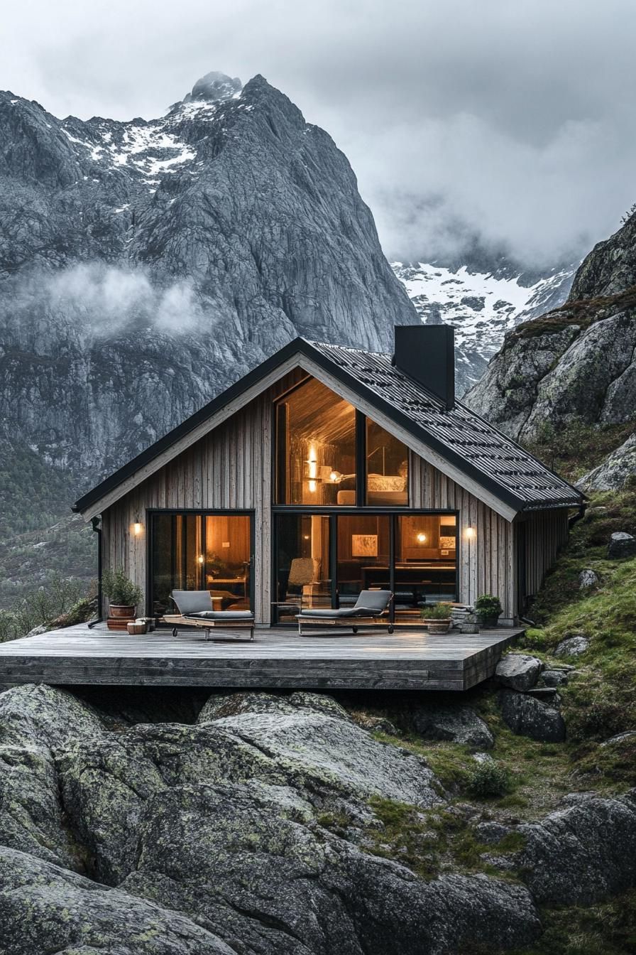 Alpine Hideaway Tucked Into the Mountains