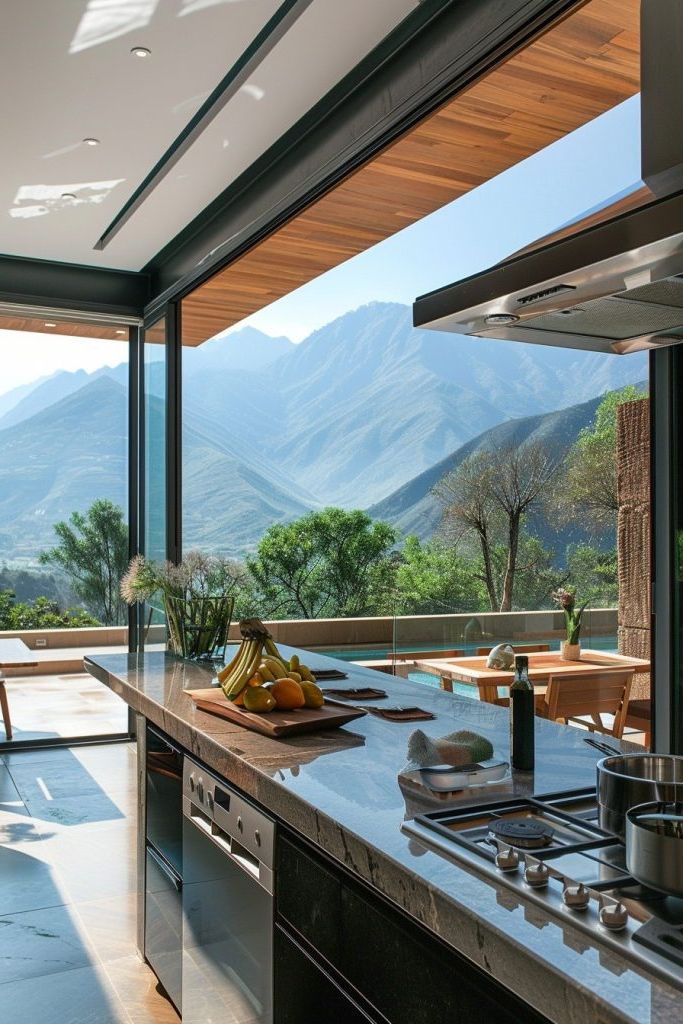 Tiered Garden Terraces Seen From the Kitchen - photo 2