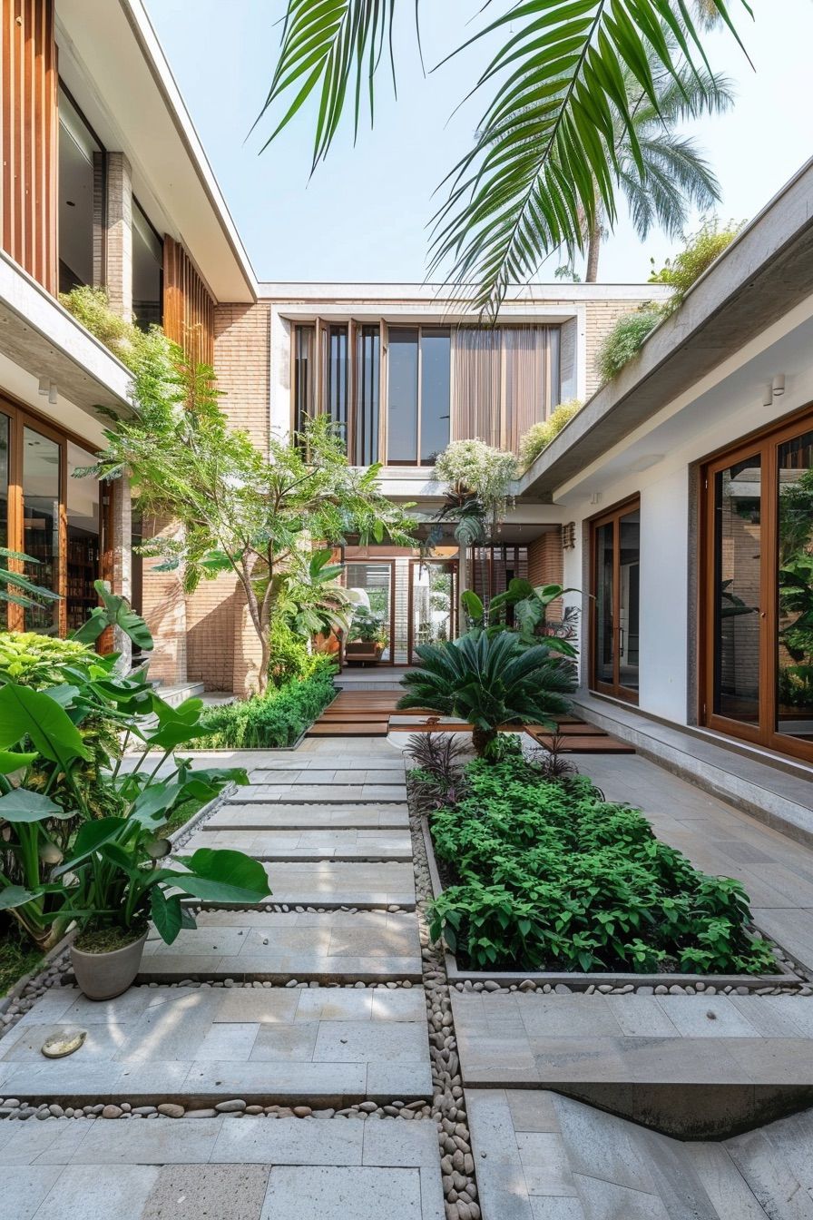 Biophilic Touches in Courtyard Design - photo 3