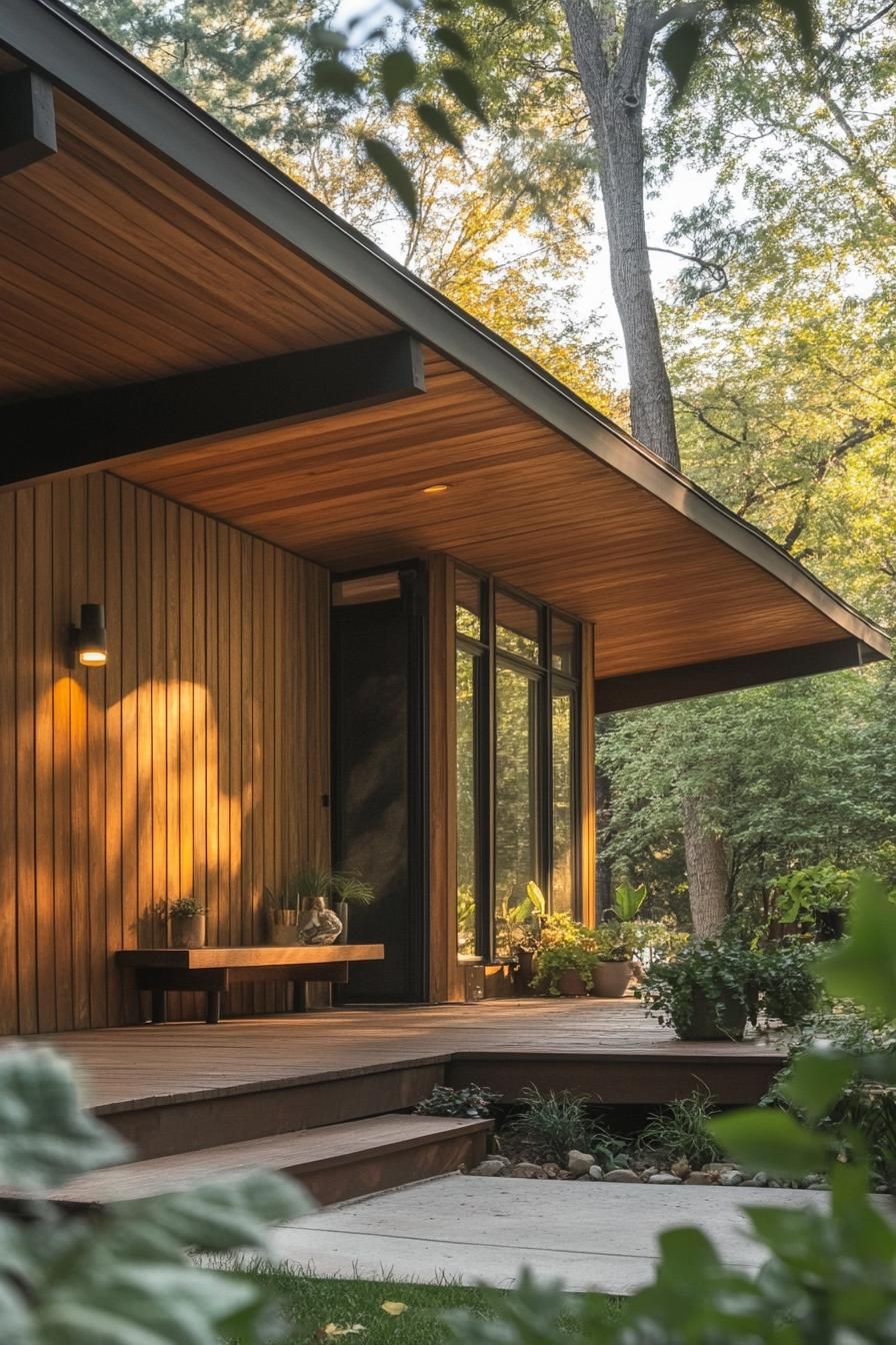 Natural Wood Accents for Porch and Siding - photo 4