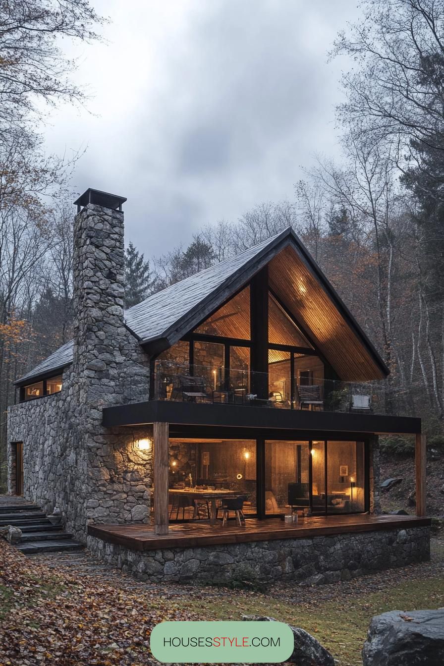 Rustic Stone and Wood Cottage - photo 2