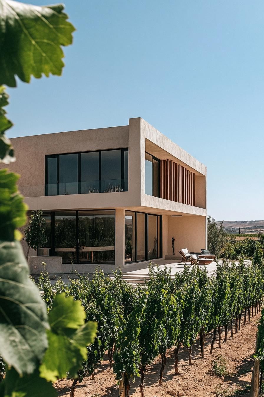 Cyprus Villa With Terraced Vineyards