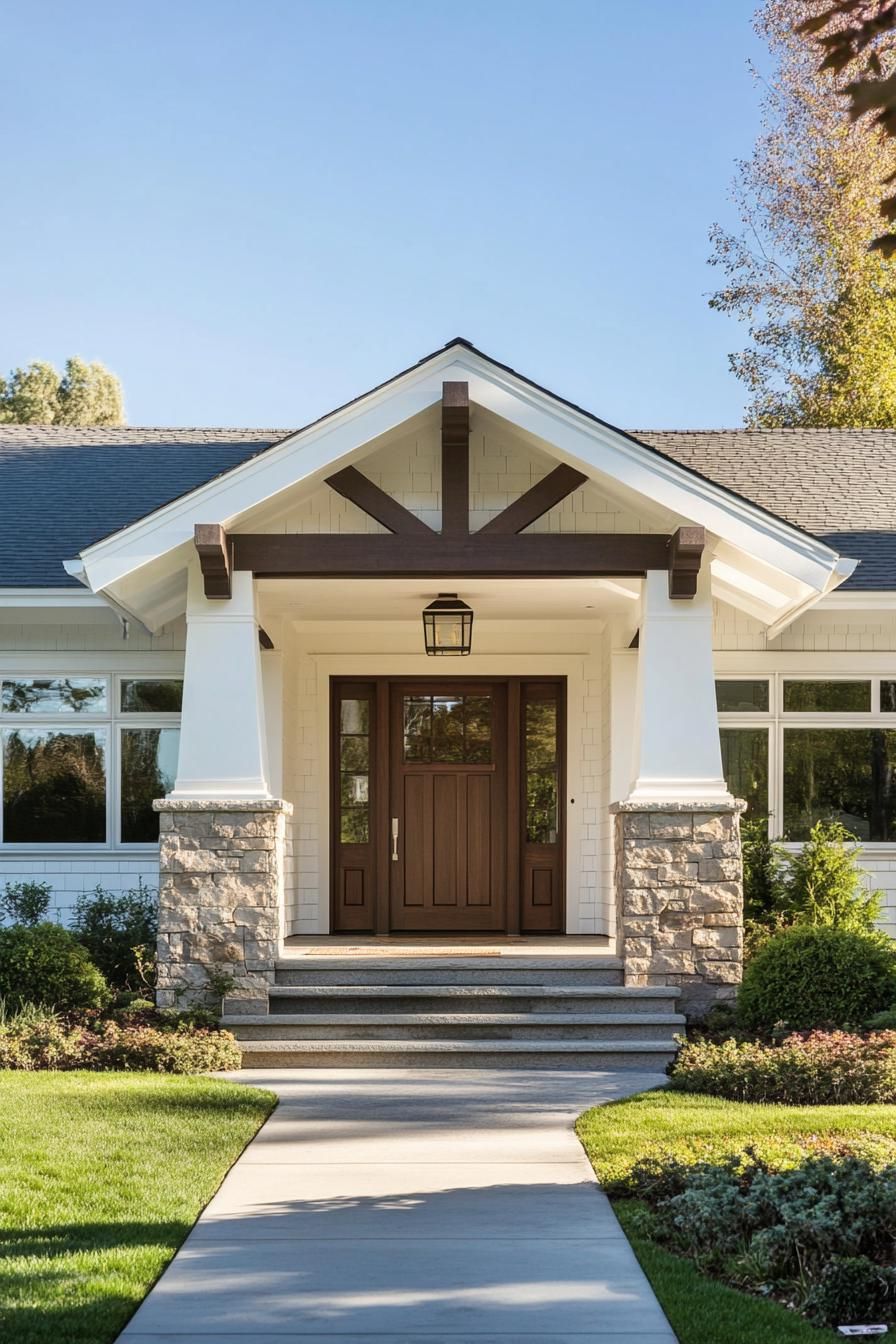 31 Lovable Craftsman Houses and Their Exterior Designs - photo 12