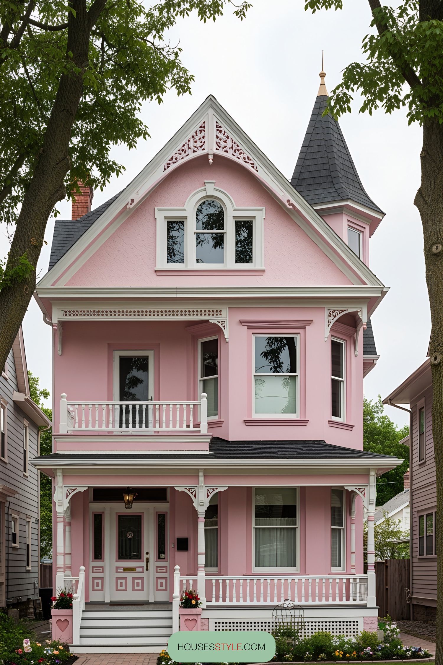 Step Inside Pink Sugarplum Castle