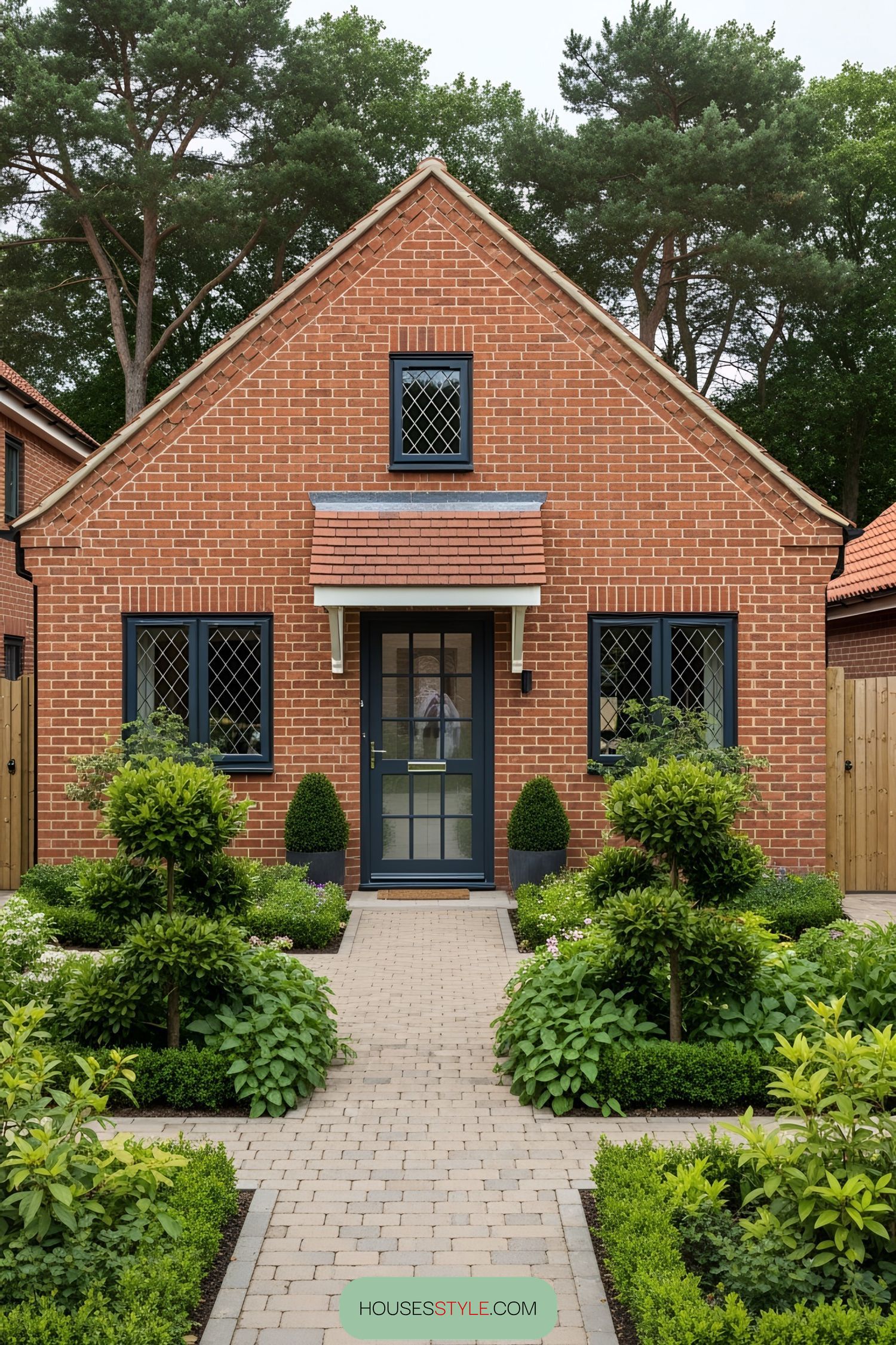 5) An Unexpected Bright Brick Shack